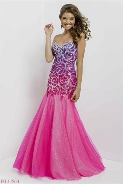 dresses for prom purple