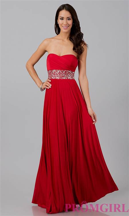 dresses for prom red