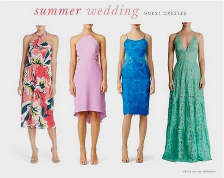 dresses for wedding guests summer
