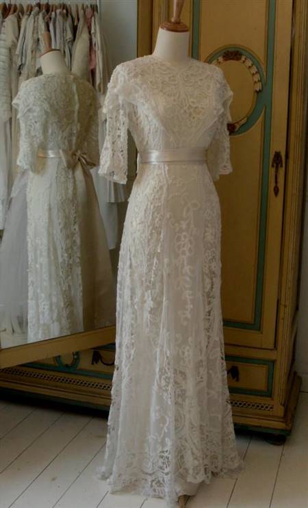edwardian wedding dress