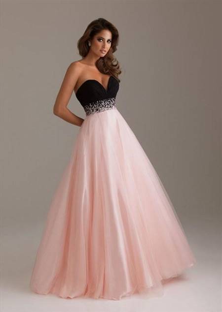 elegant pink prom dresses