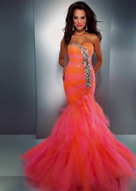 elegant prom dresses mermaid