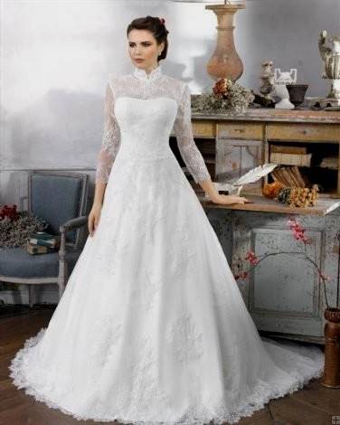 elegant slim wedding dresses