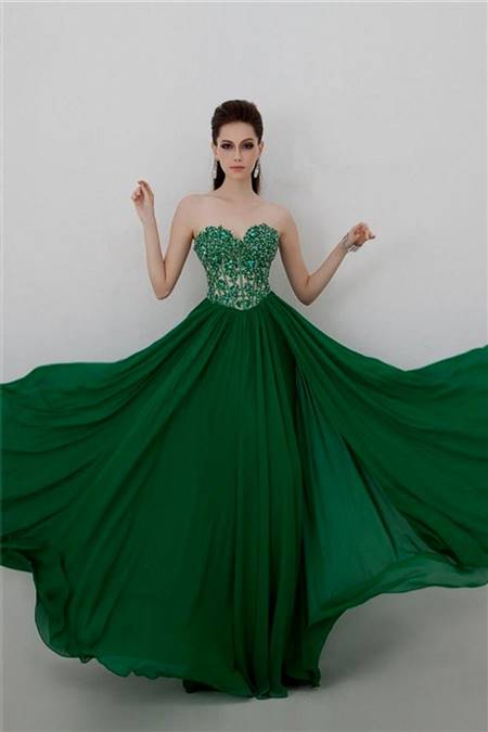 fancy green dresses