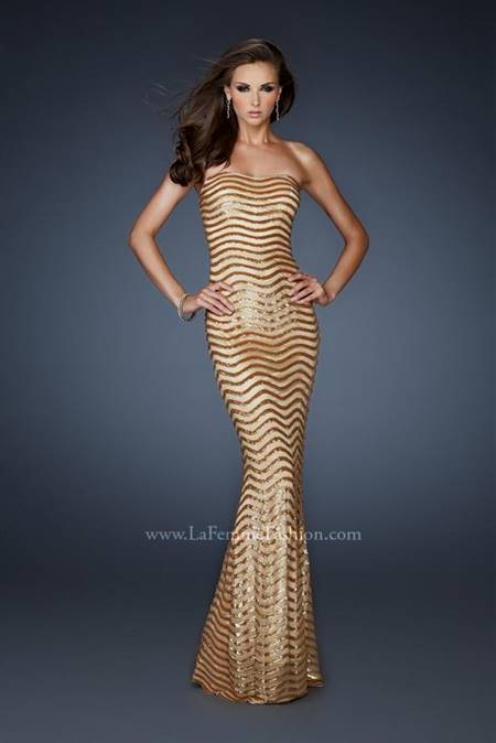 gold prom dresses mermaid
