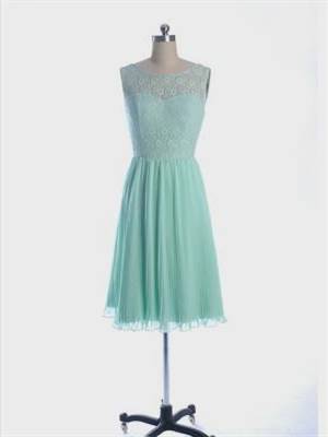 green lace bridesmaid dresses