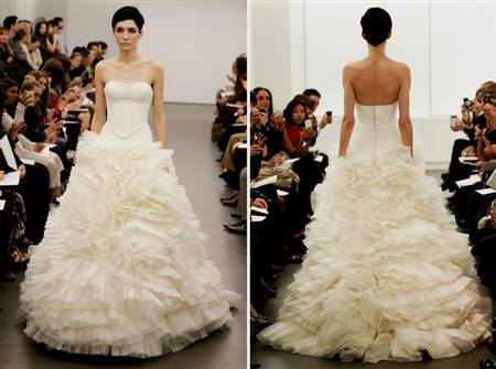 high fashion lace wedding dresses