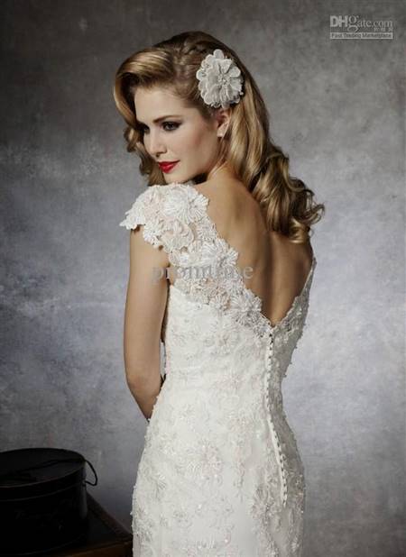 high fashion lace wedding dresses