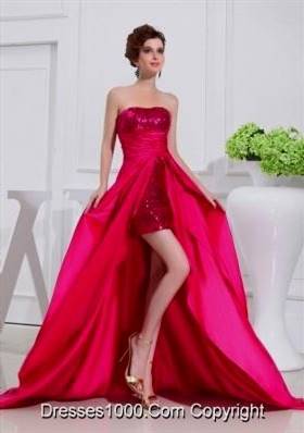 hot pink prom dresses