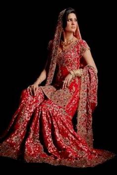 indian bridal red dresses