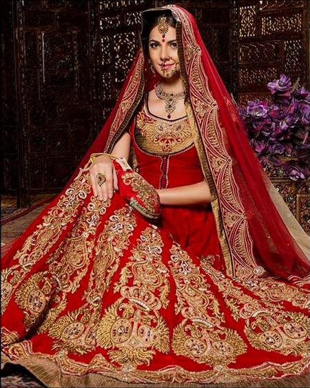 indian traditional wedding dress
