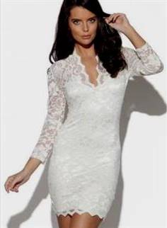 ivory lace cocktail dresses