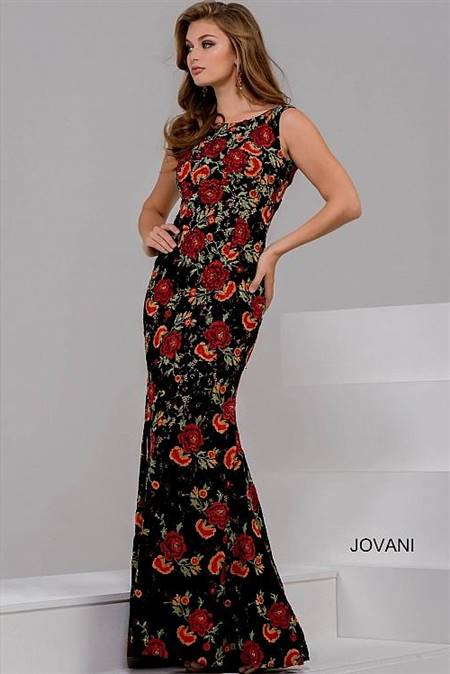 jovani dresses black