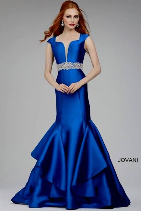 jovani dresses blue