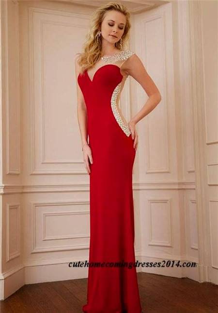 jovani dresses red