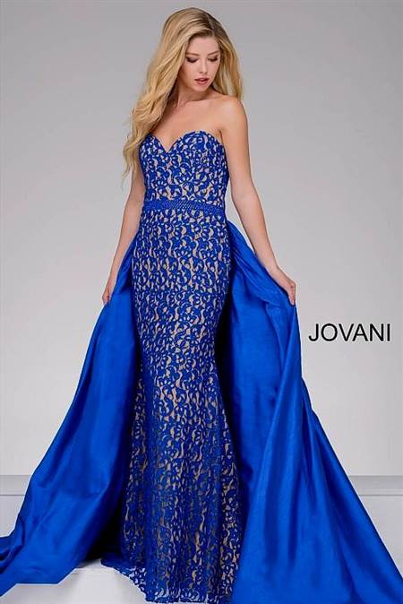 jovani royal blue mermaid dress