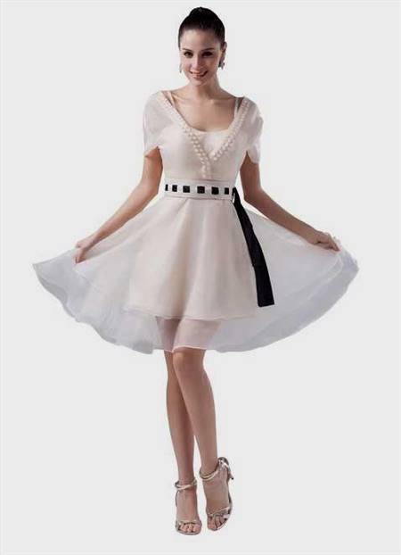 junior cocktail dresses with sleeves for prom