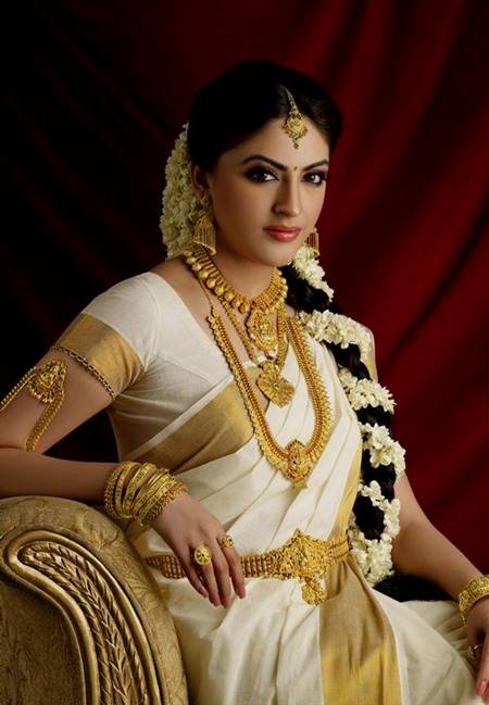 kerala wedding dress for women