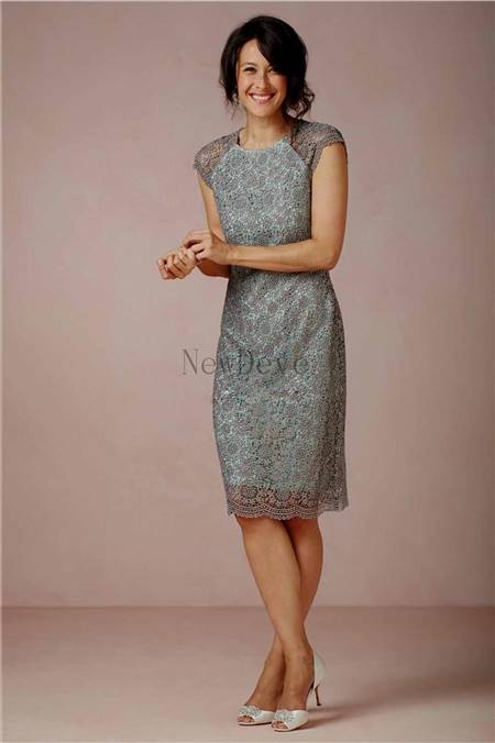 knee length bridesmaid dress patterns with sleeves