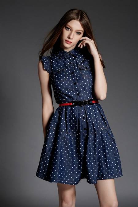 knee length casual dresses with sleeves