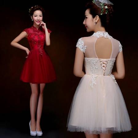 korean cocktail dress for teenage girls