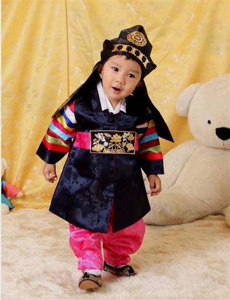 korean traditional dress for kids