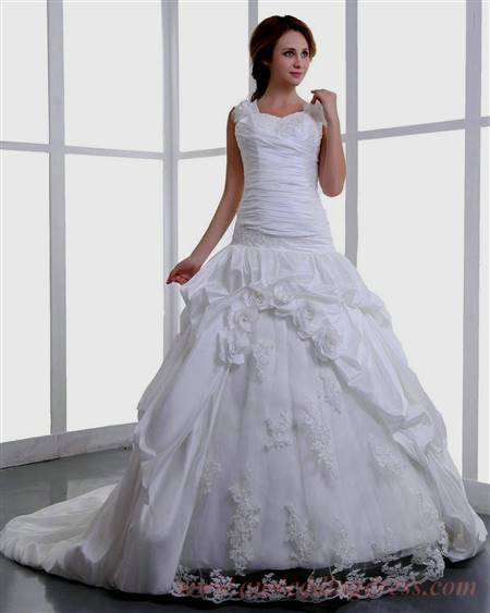 lace corset ball gown wedding dresses
