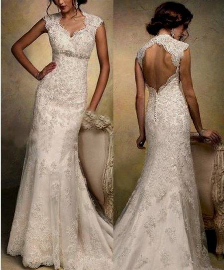lace wedding dress with sleeves