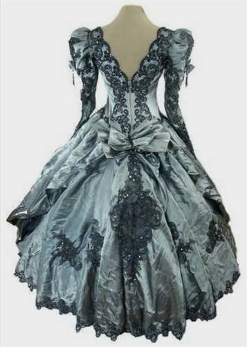 late victorian ball gown