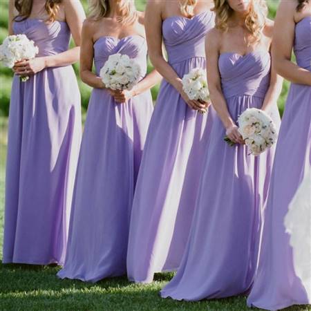 lavender bridesmaid dress