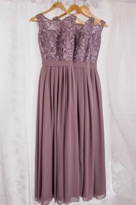 lavender chiffon bridesmaid dresses