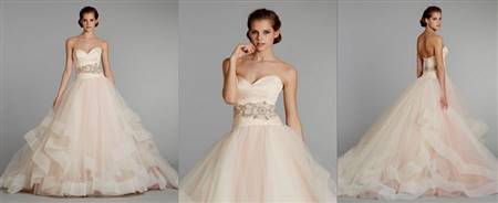 lazaro blush wedding dresses