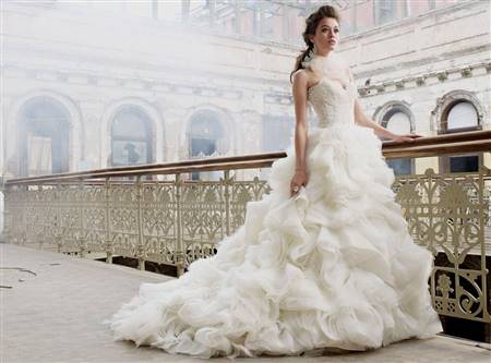 lazaro lace wedding dresses