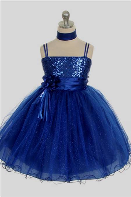 light blue and black flower girl dresses