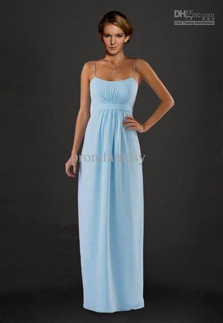 light blue bridesmaid dresses with sleeves