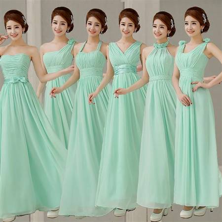 light green dresses