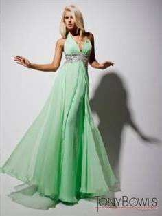 light green prom dress