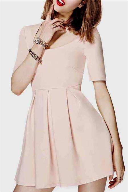 light pink casual dresses