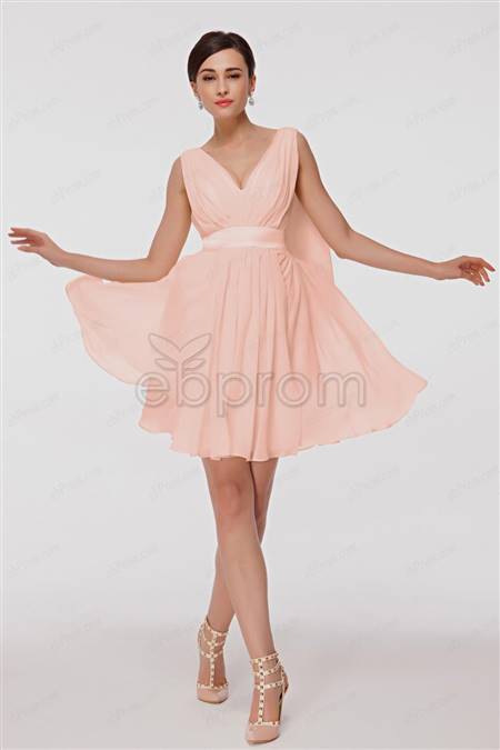 light pink cocktail dresses