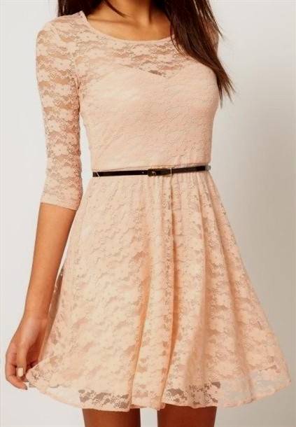 light pink lace dresses