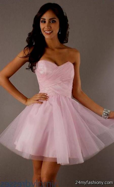 light pink party dresses
