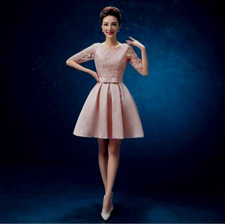 light pink party dresses for teenagers