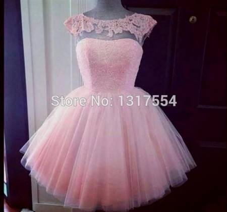 light pink party dresses for teenagers