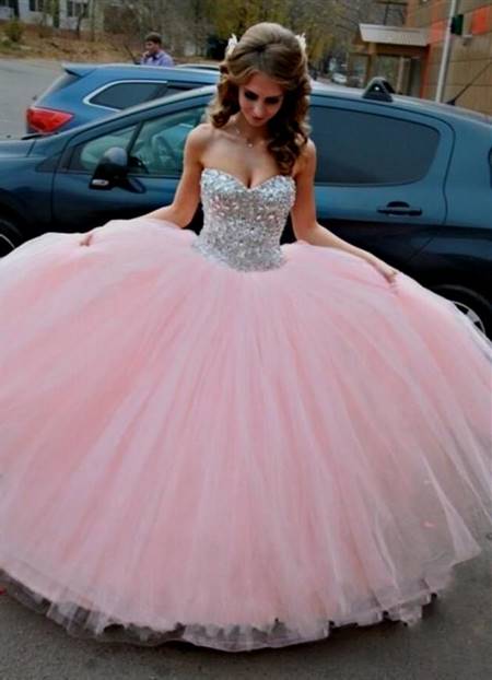 light pink princess ball gown