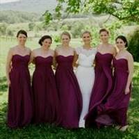 light plum bridesmaid dresses