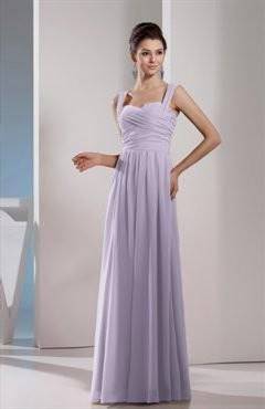 light purple chiffon bridesmaid dresses
