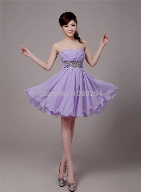 light purple cocktail dress