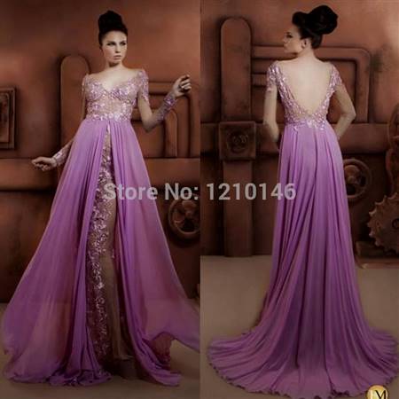 light purple lace wedding dress