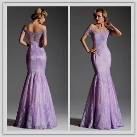 light purple mermaid prom dress