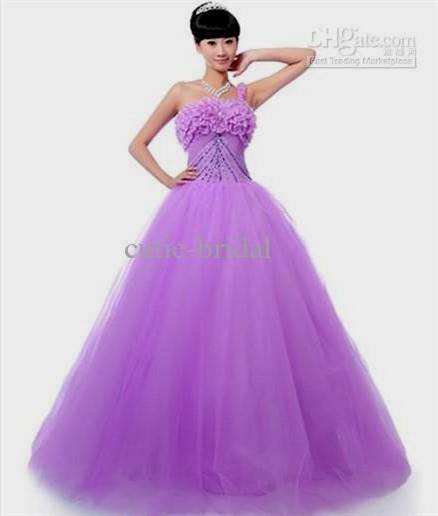 light purple princess wedding dresses